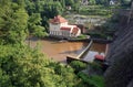 Dam Les Kralovstvi in BÃÂ­lÃÂ¡ TÃâ¢emeÃÂ¡nÃÂ¡, Czech Republic